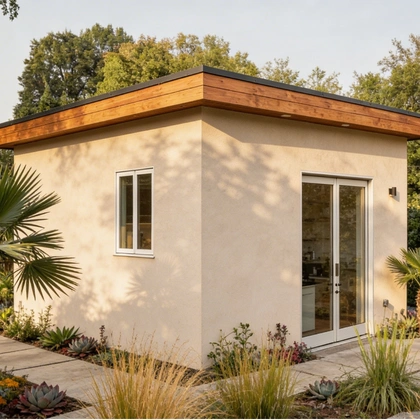 minimal detached ADU exterior in Los Angeles by 5 Star ADU LA