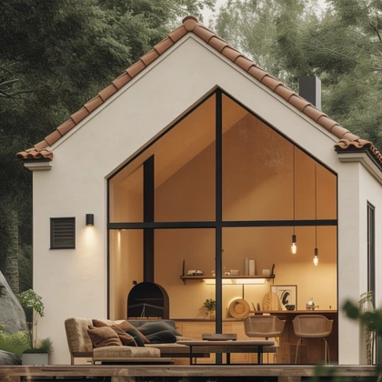 modern ADU with large glass front in Los Angeles by 5 Star ADU LA